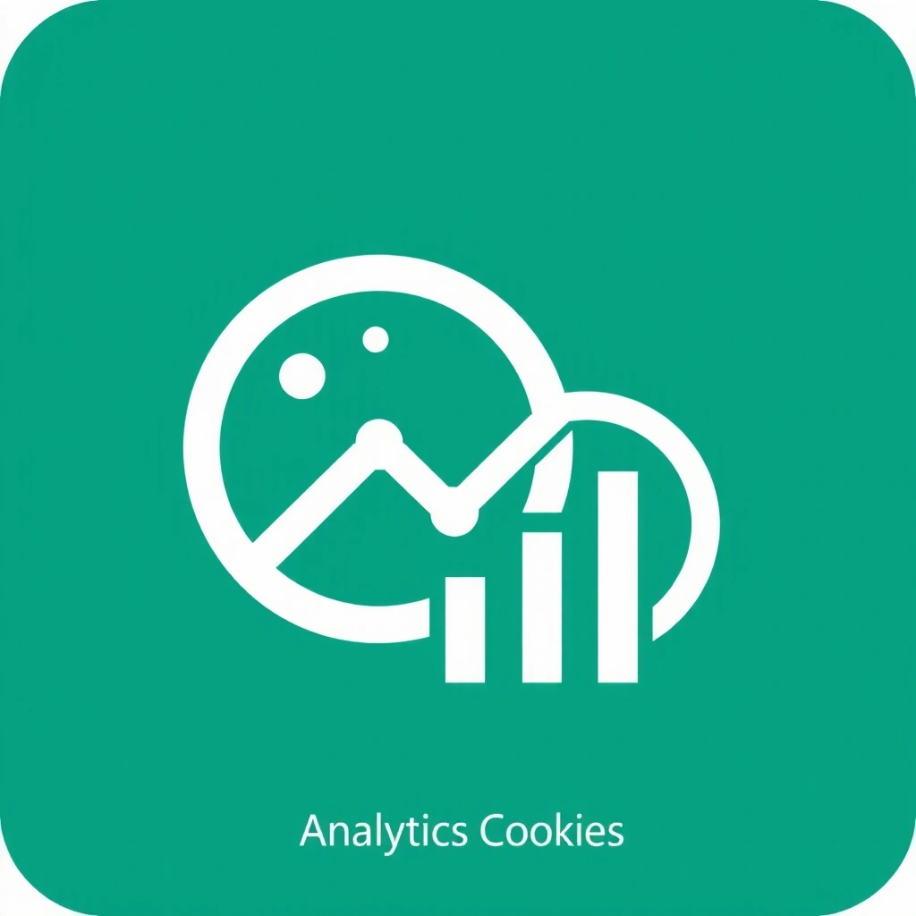 Analytics cookie icon
